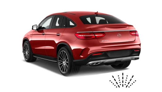 Mercedes GLE Coupe [C292] (2015-2018) с форсунками